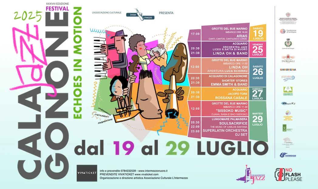 CALAGONONE JAZZ FESTIVAL 2025 - 38^ Edizione